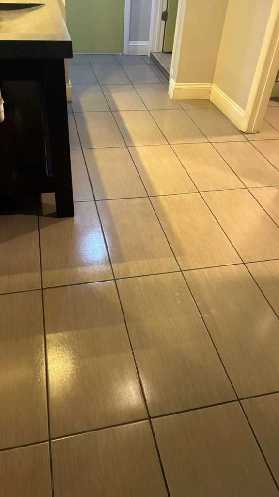 Before/after kitchen deep clean